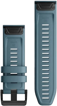 Ремінець Garmin QuickFit для Fenix 6X 26 мм Lakeside Blue (753759233259)