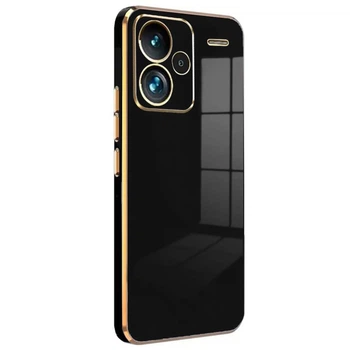 Чехол накладка Silicone Adds 6D для Xiaomi Redmi Note 13 Pro Plus 5G black