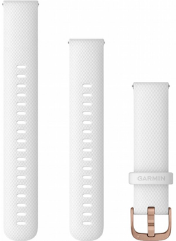 Pasek silikonowy Garmin QuickFit 20 mm White (753759260729)
