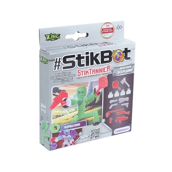 Игровой набор Stikbot комбинированные материалы 12х12х2 5 см Карматопия (699719)