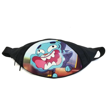 Поясная сумка бананка Удивительный мир Гамбола (GB-G 020) Gear Bag черная