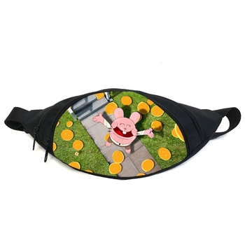 Поясная сумка бананка Удивительный мир Гамбола (GB-G 030) Gear Bag черная