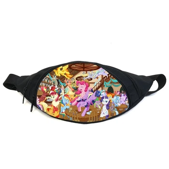 Поясная сумка бананка Мой маленький пони My little pony (GB-MLP 017) Gear Bag черная