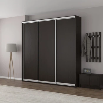 Шафа-купе IDEA серія 7 240 x 60 x 210 см Венге темний