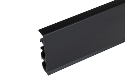 Плінтус CEZAR Hi Line Prestige 75x22x2500mm M090 Чорний