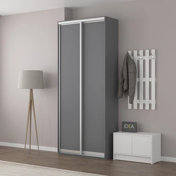 Шафа-купе IDEA серія 1 100 x 60 x 240 см Антрацит