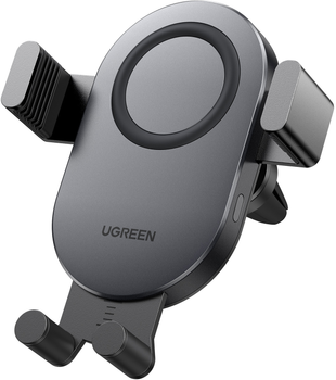 Uchwyt samochodowy Ugreen CD256 Qi Wireless Charger 15W Gray (6957303841189)