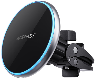 Uchwyt samochodowy Acefast D3 Magnetic Wireless Charging Silver (6974316280446)
