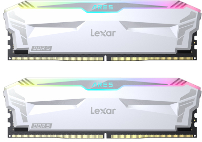 Оперативна пам'ять Lexar DDR5-7200 32768MB PC5-57600 (Kit of 2x16384) Ares RGB Black (LD5U16G72C34LA-RGD)