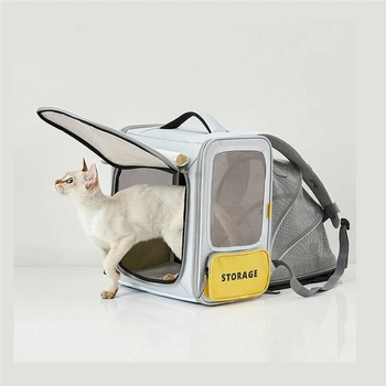 Torba transportowa dla kotów i psów Petkit Breezy xZone Pet Carrier Grey (P7703 Grey)