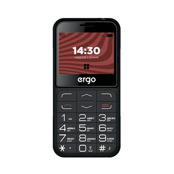 Мобільний телефон.Ergo R231 Dual Sim (black)