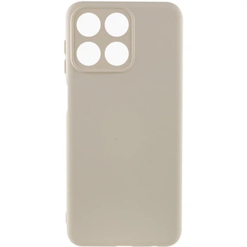 Противоударный чехол Silicone Cover Lakshmi Full Camera (A) для Huawei Honor X8a Песочный / Sand