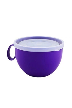Чашка с крышкой 0.5л Home 168006 фиолетовый