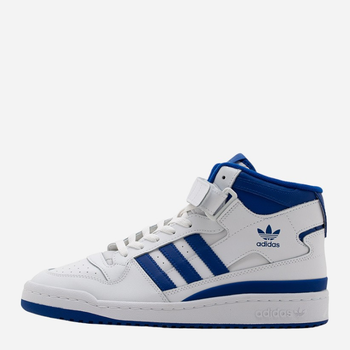 Sneakersy męskie skórzane adidas Forum Mid FY4976 43.5 Białe (4064037285065)