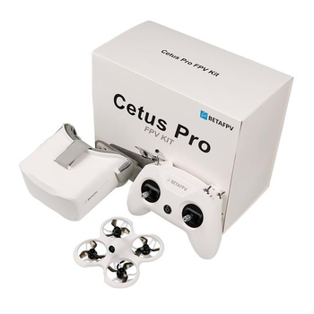 Комплект квадрокоптер BetaFPV Cetus Pro FPV Kit 2 Акб, Очки, Кейс