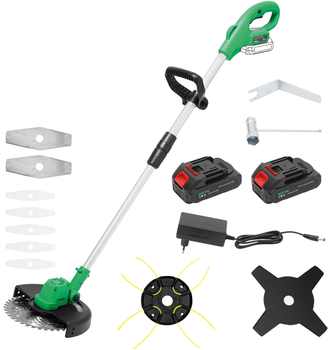 Коса аккумуляторная RZTK GB 20V Kit Li-ion 2x2 Ah 