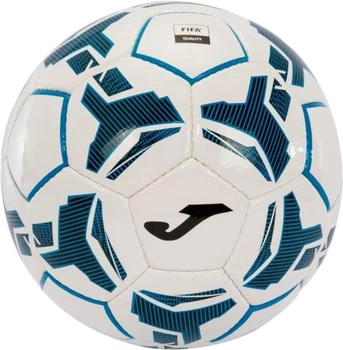 М'яч футбольний Joma ICEBERG III Білий Бірюзовий 5 (400854.216 5)