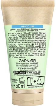 BB-крем Garnier Skin Active Perfecting Care All In 1 SPF 25 Medium 50 мл (3600542414975)