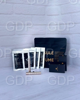 Ароматизатор воздуха в авто Aroma Car Lux Luxe 2 корпуса+10 картриджей, бронза