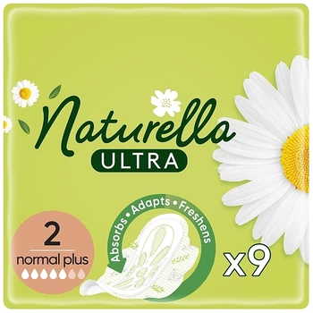 Прокладки гигиенические Naturella Ultra Normal Plus, 9 шт (5 капель)