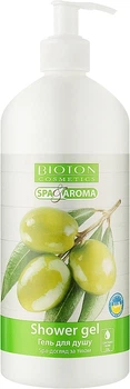 Гель для душу з оливковою олією - Bioton Cosmetics Spa & Aroma Shower Gel 750ml (1183572-31102344)