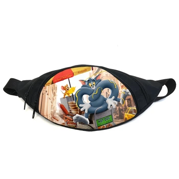 Поясная сумка бананка Том и Джерри (GB-TJ 02) Gear Bag черная