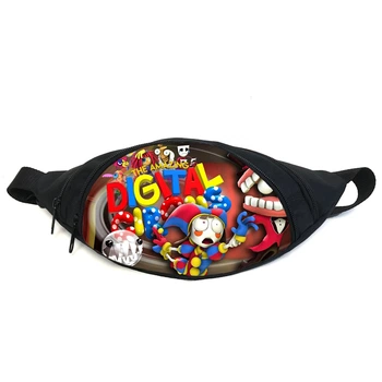 Поясная сумка бананка Удивительный цифровой цирк (GB-ADC 019) Gear Bag черная