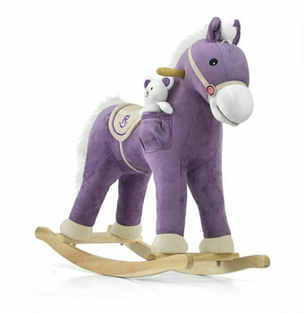 Іграшка-гойдалка Milly Mally Pony Фіолетова (5901761122589)