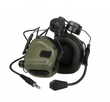 Активні захисні навушники Earmor M32H MOD4 (FG) Olive
