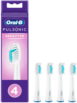 Насадки для електричної зубної щітки Oral-B Pulsonic Sensitive 4 шт (4210201299899)