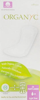 Ежедневные гигиенические прокладки,24 шт - Corman Organyc Light Flow 24шт (791507-31158270)