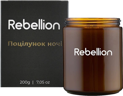 Ароматична свічка "Поцілунок ночі" - Rebellion 30g (1061740-101370)
