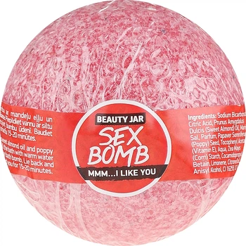 Бомба для ванни "Sex Bomb" - Beauty Jar MMM...I Like You 150g (728071-31100146)