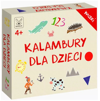Gra planszowa Kangur Maxi Kalambury dla dzieci (5902768471991)