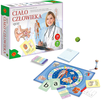 Gra planszowa Alexander Quiz Big Ciało człowieka (5906018005813)