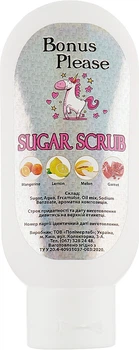 Сахарный скраб "Мандарин" - Bonus Please Sugar Scrub Mangerine 100g (893586-48580)