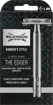Станок для гоління + 5 лез - Wilkinson Sword Classic Shave The Edger (1114146-99296)