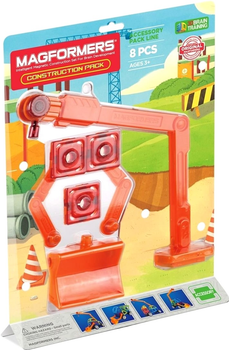 Zestaw akcesoriów do konstrukcji magnetycznych Magformers Construction Pack 8 szt (8809465532369)