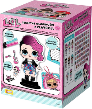 Zestaw kreatywny Lisciani LOL Surprise Sekretne Wiadomości z Playdoll (8008324074501)