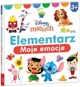 Дитяча книжка Ameet Буквар Мої емоції Вправи - Disney Maluch (9788325339388)