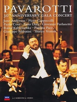 Компакт диск Astra Records Luciano Pavarotti 30th Anniversary Gala Concert DVD