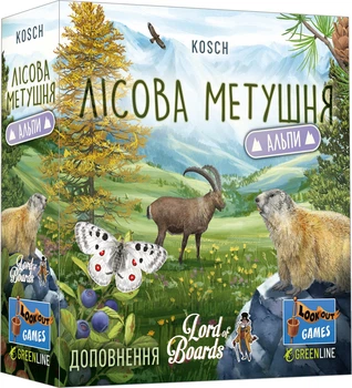 Настільна гра Lord of Boards Лісова метушня Альпи (4820246020763)