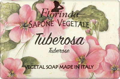 Мыло натуральное "Тубероза" - Florinda Tuberose Vegetal Soap 50g (865135-31098265)