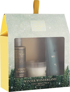 Набір - Scottish Fine Soaps Winter Wonderland Cosy Night Pack (sh/gel/100ml + b/cr/75ml + candle/1pc) (1095124-103780)