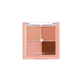 Тени в теплых манговых оттенках Rom&nd Better Than Eyes #01 Dry Mango Tulip