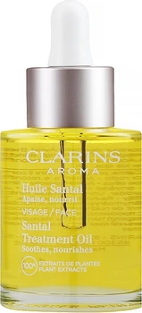 Масло для обличчя для сухої шкіри - Clarins Santal Face Oil Treatment 30ml (22595-67065)