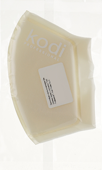 Двошарова маска з неопрену без клапану, біла з логотипом "Kodi Professional" - Kodi Professional (881661-13835)