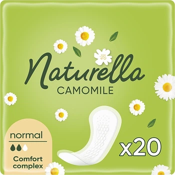 Ежедневные прокладки, 20 шт. - Naturella Camomile Comfort Complex Normal 20шт (907801-31156995)