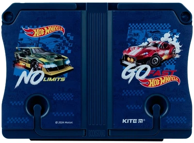 Подставка для книг Kite Hot Wheels пластиковая Синяя (HW24-391)