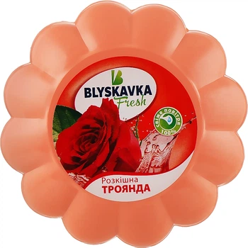 Освежитель гелевый "Роскошная роза" - Blyskavka Fresh 150ml (882491-54175)